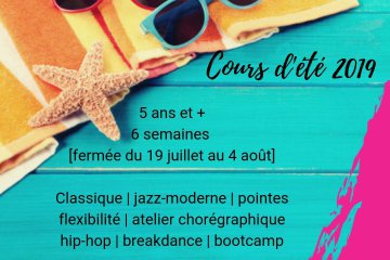COURS D'ÉTÉ 2019